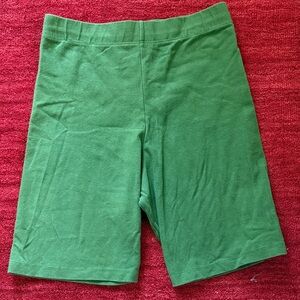 Gil Rodriguez green bike shorts